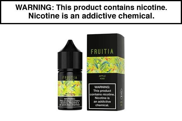 APPLE KIWI BY FRUITIA SALTS 30ML