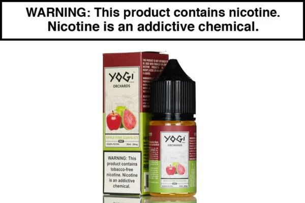 APPLE PINK GUAVA ICE BY YOGI ORCHARDS SALT 30ML