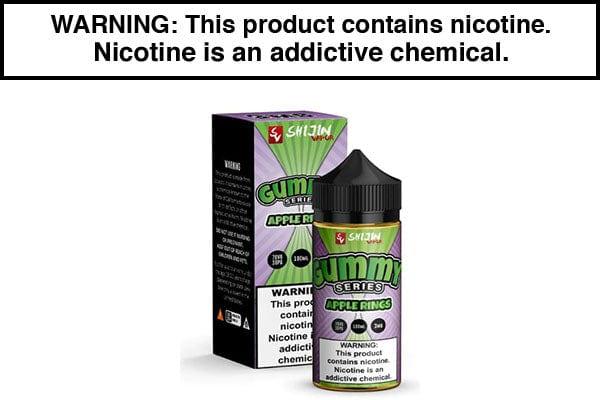 APPLE RINGS BY GUMMY O'S SHIJIN VAPOR 100ML