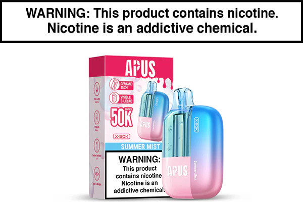 APUS X-50K DISPOSABLE VAPE - 50,000 PUFFS - Image 12