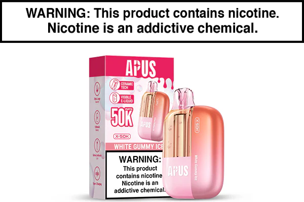 APUS X-50K DISPOSABLE VAPE - 50,000 PUFFS - Image 14