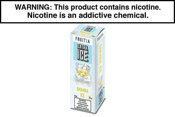 BANANA ICE BY FRUITIA EXTRA ICE SALTS 30ML
