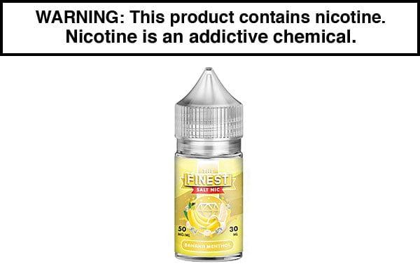BANANA MENTHOL BY THE FINEST SALT NIC 30ML