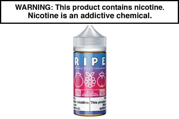 BLUE RAZZLEBERRY POMEGRANATE BY VAPE 100 RIPE 100ML