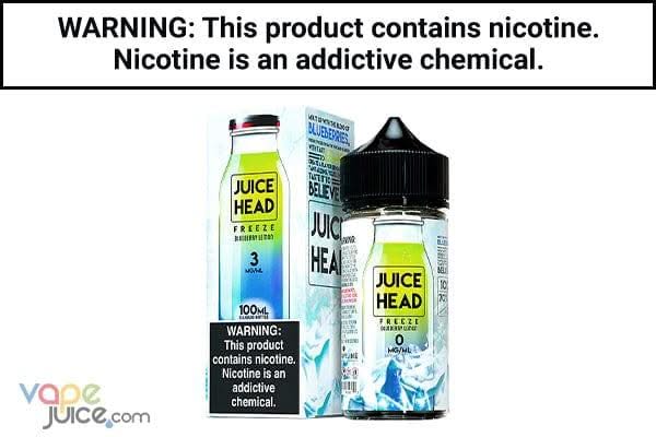 BLUEBERRY LEMON BY JUICE HEAD FREEZE TFN 100ML