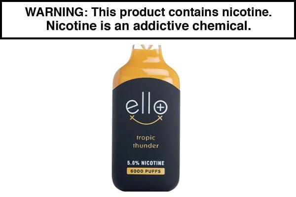 BLVK ELLO PLUS DISPOSABLE VAPE - 6000 PUFFS - Image 14