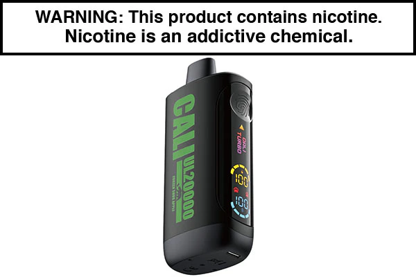 CALI TURBO UL20K DISPOSABLE VAPE - 20,000 PUFFS - Image 11