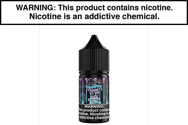 CANDY BLUE RAZZ FREEZE BY VOODOO JUICE SALTS 30ML