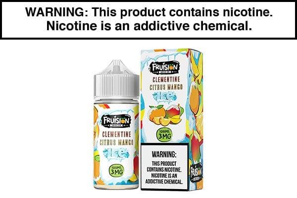 CLEMENTINE CITRUS MANGO ICE BY FRUISION 100ML