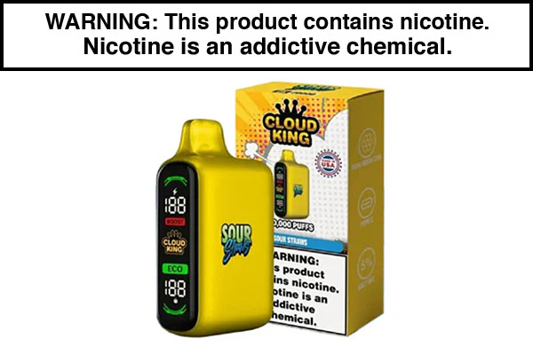 CLOUD KING DISPOSABLE VAPE - 20,000 PUFFS - Image 4