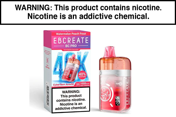 EB CREATE BC PRO DISPOSABLE VAPE - 40,000 PUFFS - Image 11
