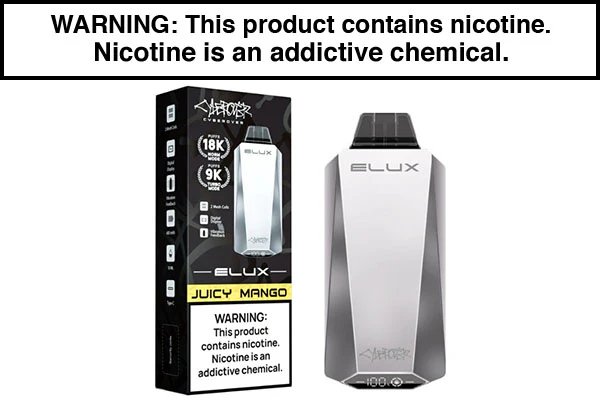 ELUX CYBEROVER DISPOSABLE VAPE - 18,000 PUFFS - Image 11