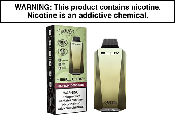 ELUX CYBEROVER DISPOSABLE VAPE - 18,000 PUFFS - Image 7