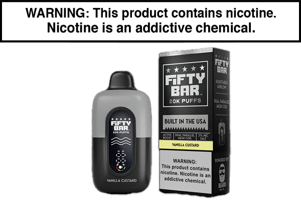 FIFTY BAR V2 20K DISPOSABLE VAPE - 20,000 PUFFS - Image 28