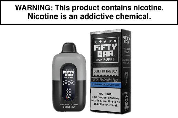 FIFTY BAR V2 20K DISPOSABLE VAPE - 20,000 PUFFS - Image 30