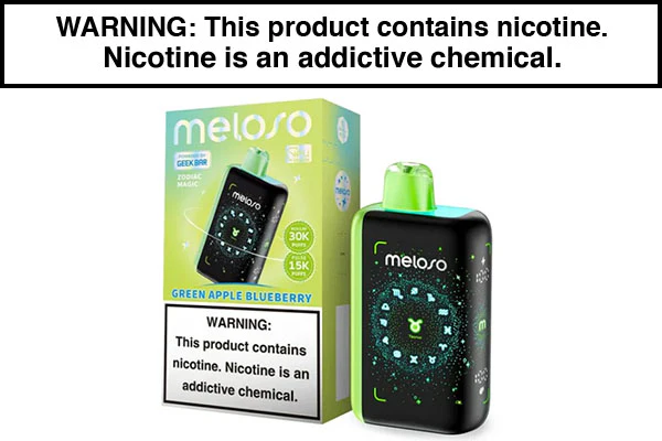 GEEK BAR MELOSO BAR 30K DISPOSABLE VAPE - 30,000 PUFFS - Image 10