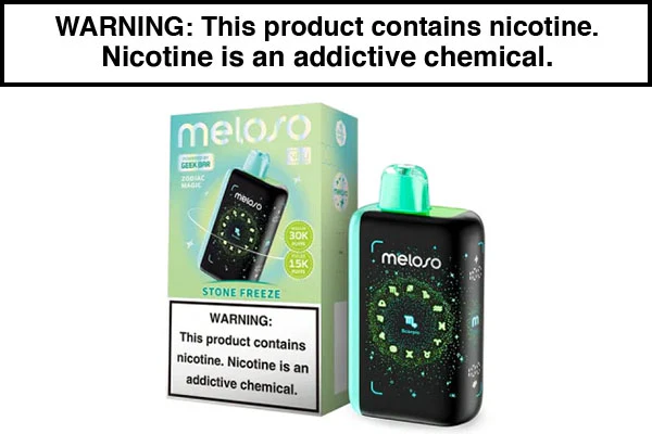 GEEK BAR MELOSO BAR 30K DISPOSABLE VAPE - 30,000 PUFFS - Image 5
