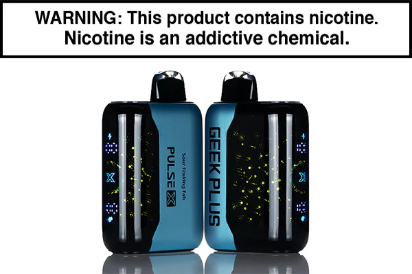 GEEK PLUS PULSE X 40K DISPOSABLE VAPE - 40,000 PUFFS - Image 7