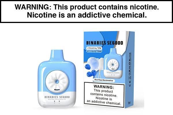 HORIZONTECH BINARIES CABIN SE6000 DISPOSABLE VAPE - 6000 PUFFS - Image 4