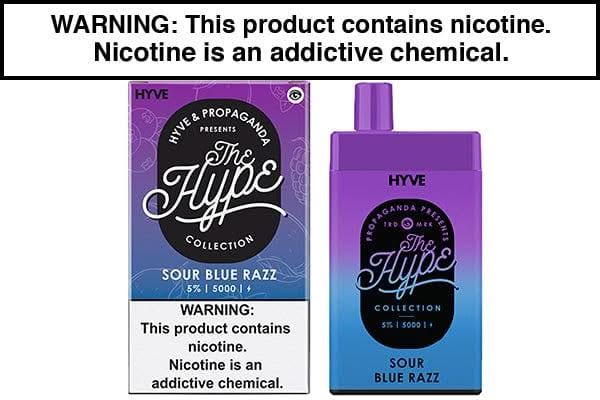 HYVE X PROPAGANDA HYPE DISPOSABLE VAPE - 5000 PUFFS - Image 2