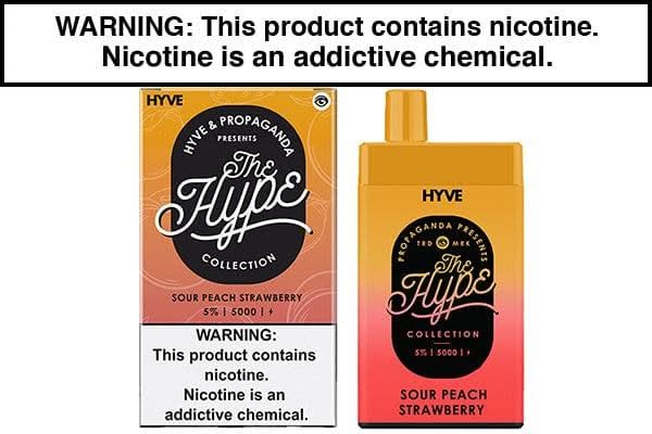 HYVE X PROPAGANDA HYPE DISPOSABLE VAPE - 5000 PUFFS - Image 3
