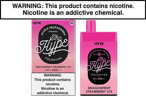 HYVE X PROPAGANDA HYPE DISPOSABLE VAPE - 5000 PUFFS - Image 5