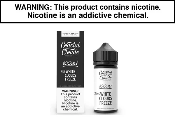 ICED WHITE CLOUDS FREEZE BY COASTAL CLOUDS 100ML