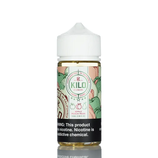 Apple Peach Pear by KILO E-Liquids 100ml - Image 2