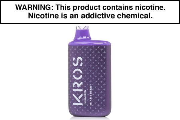 KROS UNLIMITED DISPOSABLE VAPE - 6000 PUFFS - Image 4