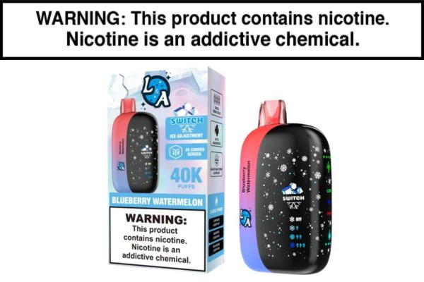 L&A SWITCH 40K DISPOSABLE VAPE - 40,000 PUFFS - Image 3