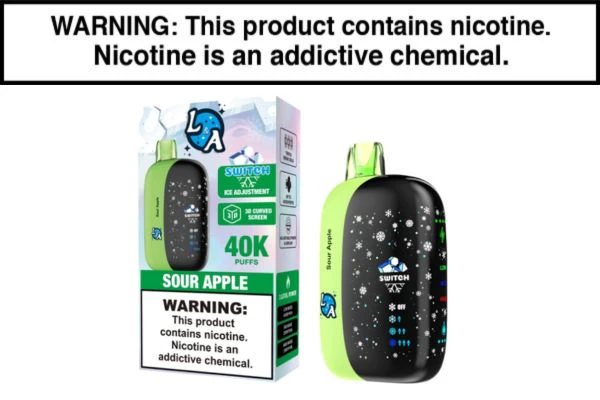 L&A SWITCH 40K DISPOSABLE VAPE - 40,000 PUFFS - Image 8