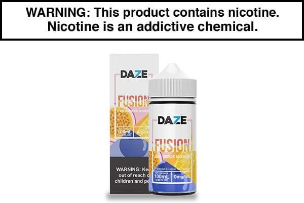 LEMON PASSIONFRUIT BLUEBERRY BY 7 DAZE FUSION 100ML