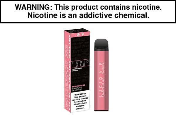 LUCID AIR DISPOSABLE VAPE 16.7ML - 5000 PUFFS - Image 12