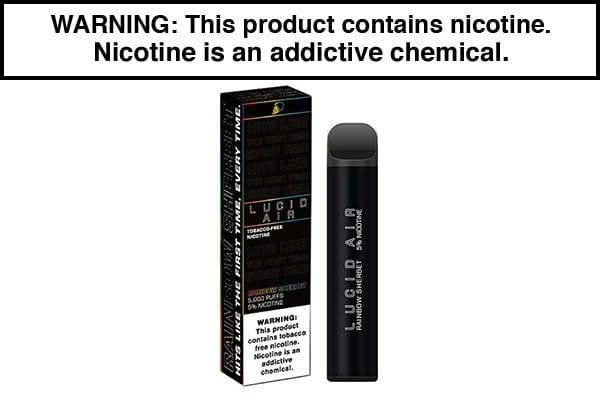 LUCID AIR DISPOSABLE VAPE 16.7ML - 5000 PUFFS - Image 4