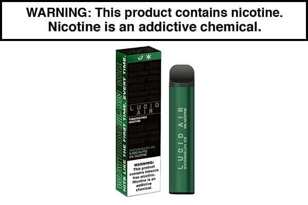 LUCID AIR DISPOSABLE VAPE 16.7ML - 5000 PUFFS - Image 8