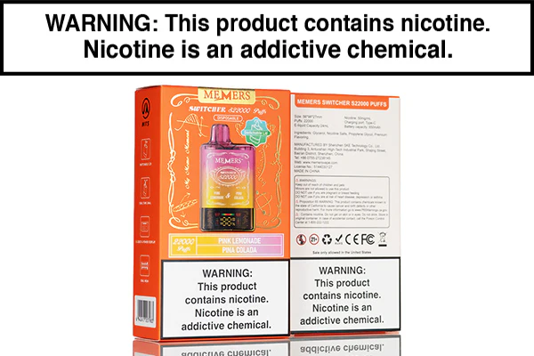 Memers Switcher S22000 Puffs Disposable Vape 24mL - Image 3