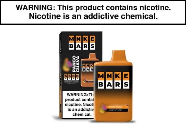 MNKE BAR DISPOSABLE VAPE - 6500 PUFFS - Image 2