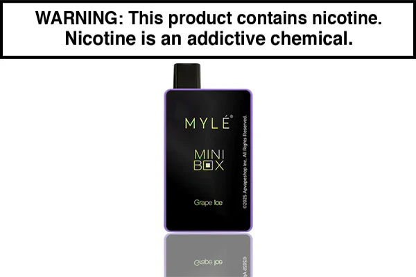MYLE MINI BOX DISPOSABLE VAPE - 1500 PUFFS - Image 3
