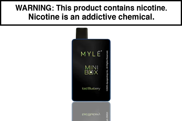MYLE MINI BOX DISPOSABLE VAPE - 1500 PUFFS - Image 5