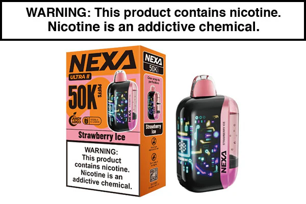 NEXA ULTRA 2 DISPOSABLE VAPE - 50,000 PUFFS - Image 10