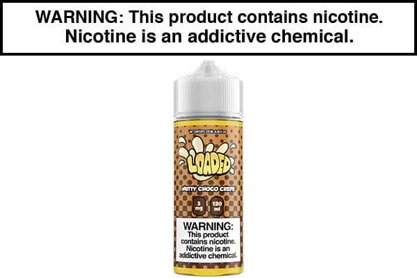NUTTY CHOCO CREPE BY LOADED E LIQUID 100ML | 120ML
