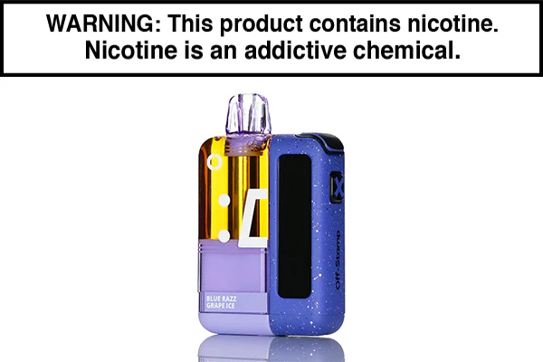 OFF STAMP X CUBE 35K DISPOSABLE VAPE KIT - CRYSTAL EDITION - Image 5