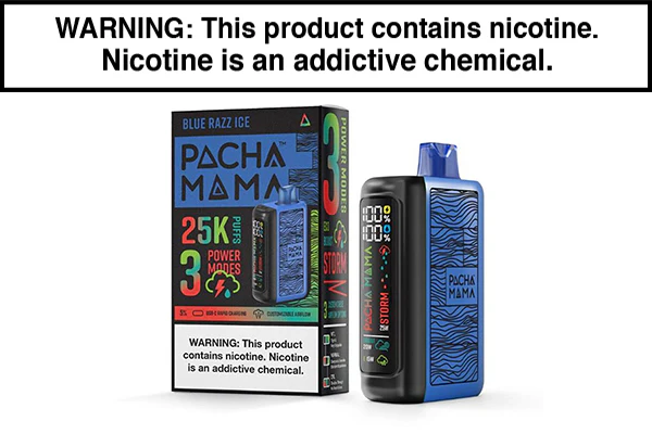 PACHAMAMA 25K DISPOSABLE VAPE - 25000 PUFFS