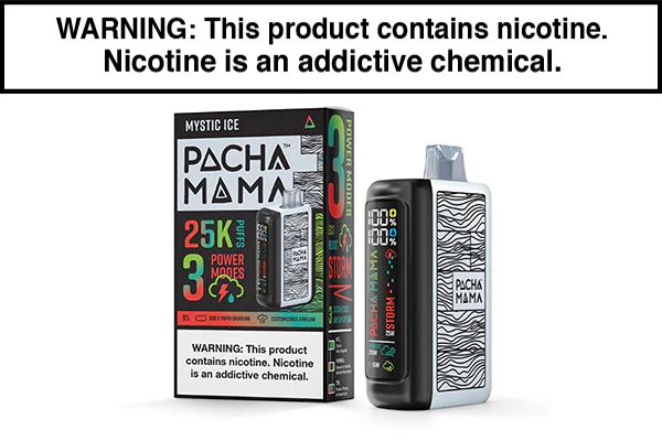 PACHAMAMA 25K DISPOSABLE VAPE - 25000 PUFFS - Image 8
