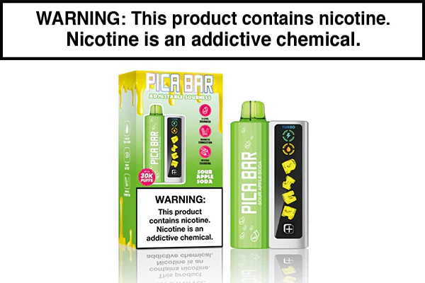 PICA BAR TUNING 30K DISPOSABLE VAPE - 30,000 PUFFS - Image 7