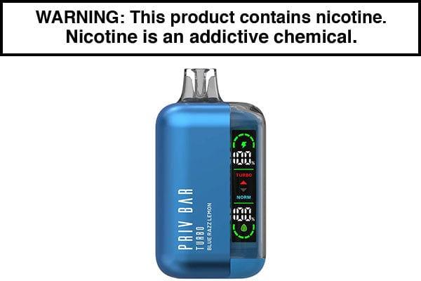 PRIV BAR TURBO DISPOSABLE VAPE - 15,000 PUFFS - Image 5