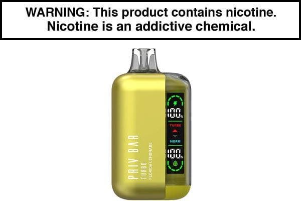 PRIV BAR TURBO DISPOSABLE VAPE - 15,000 PUFFS - Image 8