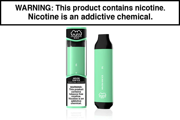 PUFF BAR PUFF MAX DISPOSABLE VAPE - 5000 PUFFS - Image 8