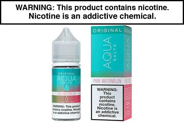 PURE WATERMELON BY AQUA SALT 30ML
