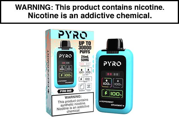 PYRO DUO 30K PUFF DISPOSABLE VAPE - Image 5